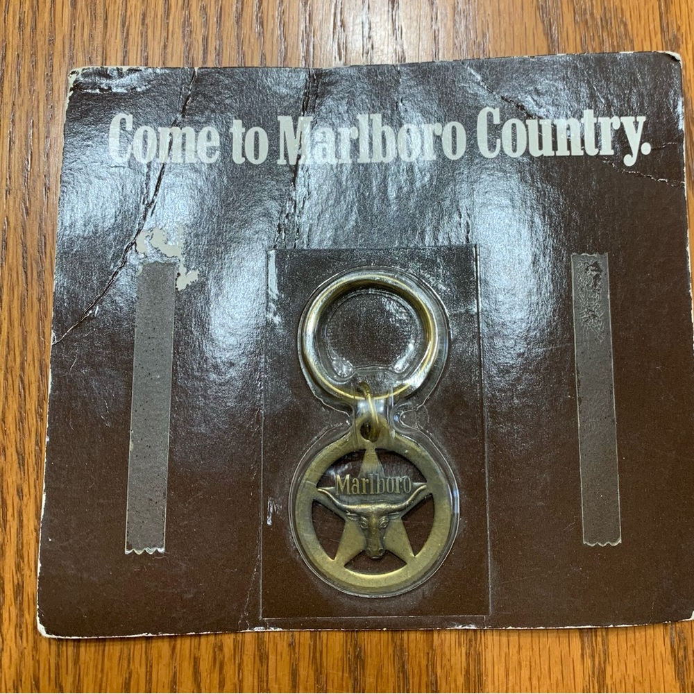 Vintage Marlboro key chain.